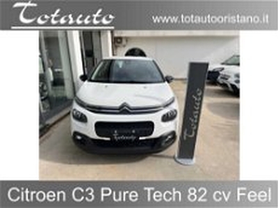 Citroen C3 PureTech 82 S&S Feel del 2019 usata a Ghilarza