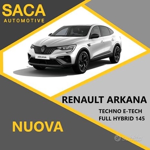 Renault Arkana Full Hybrid E-TECH 145 CV Techno NU