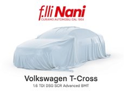 Volkswagen T-Cross 1.6 TDI DSG SCR Advanced BMT del 2020 usata a Massa