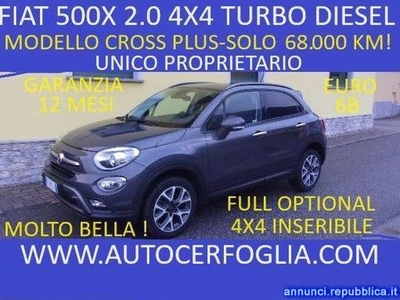 Fiat 500X 2.0 mjt Cross Plus 4x4 140cv-68.000 KM !!! Samolaco