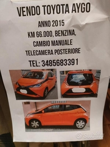 Usato 2015 Toyota Aygo Benzin (8.000 €)