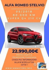 Usato 2020 Alfa Romeo Stelvio 2.1 Diesel 160 CV (22.990 €)
