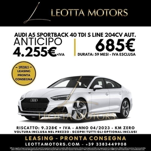 Usato 2023 Audi A5 Sportback 2.0 Diesel 203 CV (51.900 €)