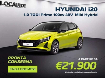 Usato 2024 Hyundai i20 1.0 El_Hybrid 101 CV (21.900 €)