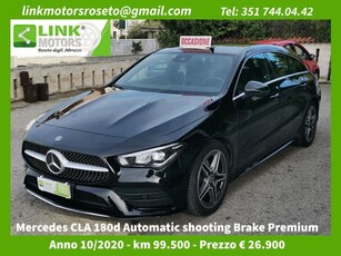 MERCEDES-BENZ CLA 180 d Automatic Shooting Brake Premium Diesel