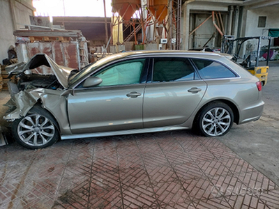 Audi a6 2018 incidentata