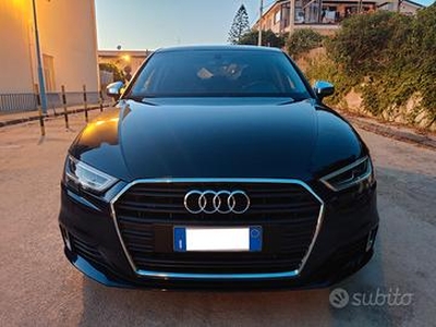 AUDI A3 SPB 1.6 TDI 116 cv Sport 2017,Full LED,Blu