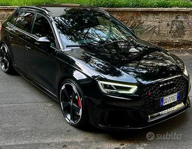 Audi Rs3 Total Black km 39600 STRAFULLL come nuova