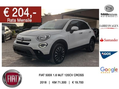 Fiat 500X 1.6 MultiJet 120 CV City Cross usato