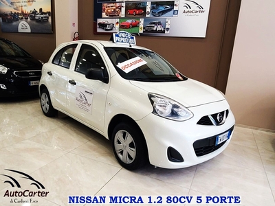 Nissan Micra 1.2 80CV **SOLO 95 MILA KM CERTIF**