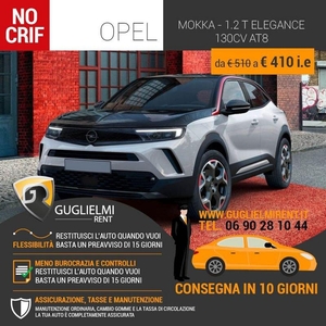 Opel Mokka 440€ 1.2 NOLEGGIO NO CRIFF Benzina
