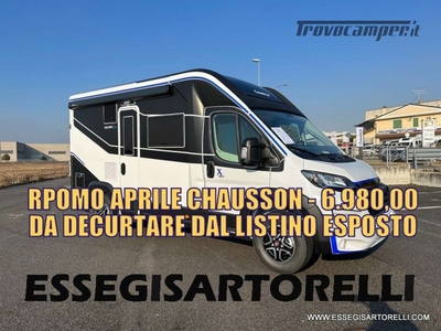 PROMO CHAUSSON X 550 CAMBIO AUTOMATICO GAMMA 2024 SEMINTEGRALE BASCULANTE 599 CM