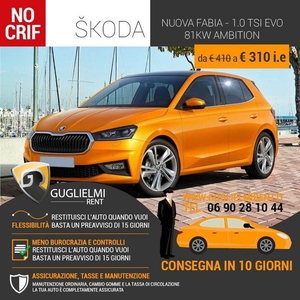 Skoda Fabia 1.0 TSI EVO 110 CV Ambition Benzina