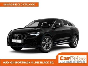 AUDI Q3 SPORTBACK Sportback 1.5 TFSI S Tronic 35 S line Black Ed.