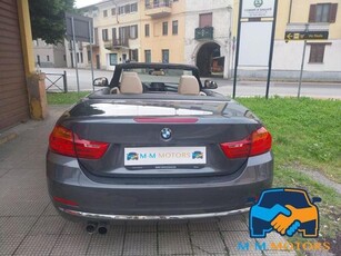 BMW SERIE 4 i Cabrio Advantage TAGLIANDI