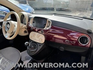 FIAT 500 1.2 Lounge TETTO APRIBILE +CarPlay +Gpl