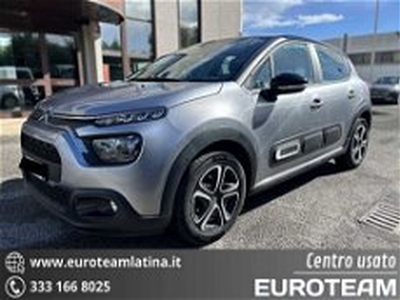 Citroen C3 PureTech 83 S&S Shine del 2022 usata a Latina