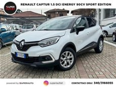 Renault Captur dCi 8V 90 CV Start&Stop Energy Sport Edition del 2019 usata a Vigevano