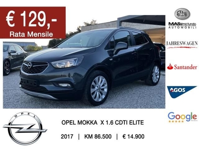 OPEL Mokka X 1.6 CDTI Ecotec 136 4x2 S&S Elite