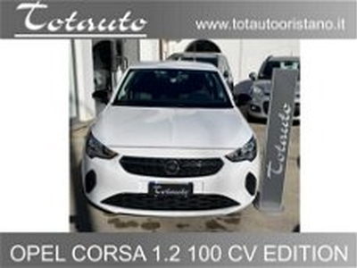 Opel Corsa 1.2 100 CV Edition del 2021 usata a Ghilarza