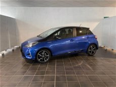 Toyota Yaris 1.5 Hybrid 5 porte Lounge Blue del 2017 usata a Torino