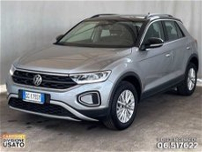 Volkswagen T-Roc 2.0 tdi Life 115cv del 2022 usata a Roma