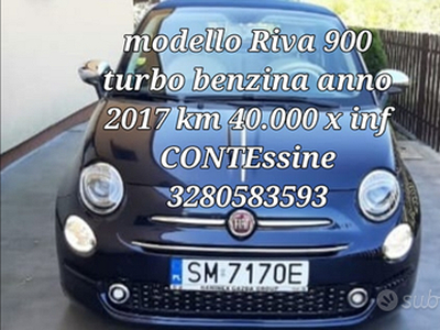 Fiat 500 cabrio Riva