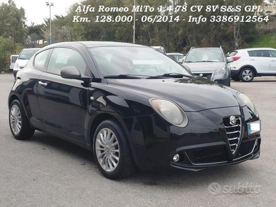 Usato 2014 Alfa Romeo MiTo 1.4 LPG_Hybrid 77 CV (7.900 €)
