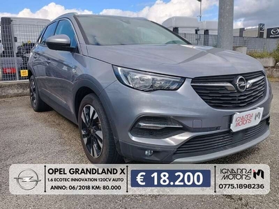 Usato 2018 Opel Grandland X 1.6 Diesel 120 CV (18.200 €)