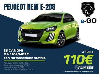 Usato 2024 Peugeot e-208 El 156 CV (7.417 €)