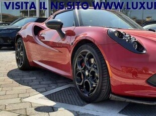 ALFA ROMEO 4C 1750 TBi PACK CARBONIO/SCARICHI IMPECCABILE Benzina