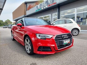 AUDI A3 Cabrio 40 TFSI S tronic S LINE #TAGLIANDI AUDI