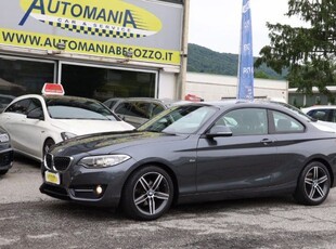 BMW 218 d Coupé Sport SOLO KM 54.000