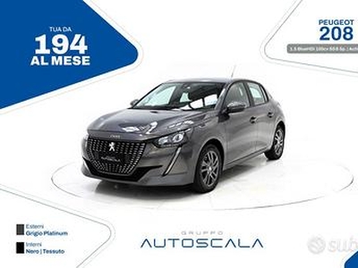 PEUGEOT 208 1.5 BlueHDi 100cv S&S 5 porte Active