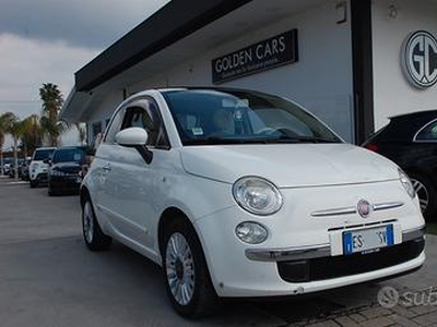 Fiat 500 1.2 Lounge 69CV Uff Italy Tetto Lega Blue