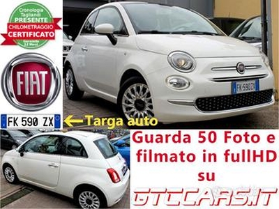 FIAT 500 1.2 Lounge Automatica Pelle UNIPRO IVA