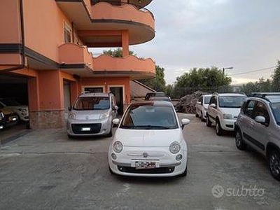 Fiat 500 1.2 Lounge CON TETTO PANORAMICO E PELLE