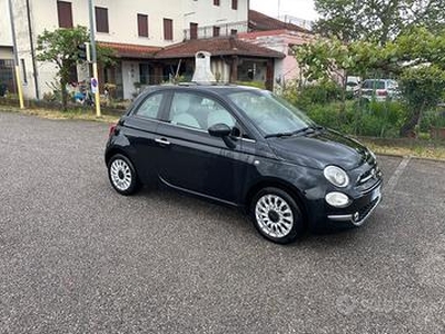 Fiat 500 lounge cambio automatico-nera