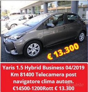 TOYOTA Yaris 1.5 Hybrid 5p Business Telecamera n