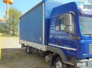 Camion MAN TGL 8.180 centinato usato