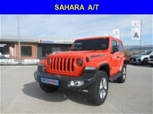 Jeep Wrangler 2.2 Mjt II Sahara del 2020 usata a L'Aquila