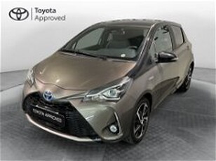 Toyota Yaris 1.5 Hybrid 5 porte Lounge del 2020 usata a Milano