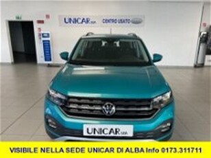 Volkswagen T-Cross 1.0 TSI Style BMT del 2020 usata a Alba