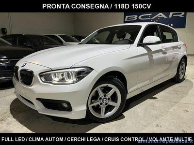 Bmw 118 d 5p. Business Advantage FULL LED/CRUIS/CLIM.AUTOM Savigliano