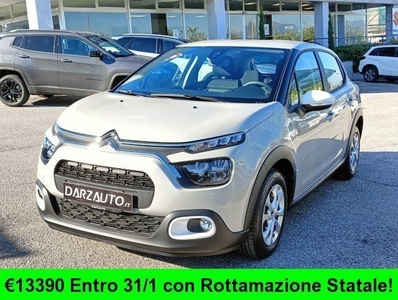 CITROEN C3 PureTech 83 S&S You! Con Rottamazione Benzina