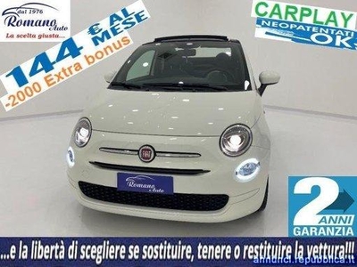 NEW Fiat 500C 1.0 Hybrid Club 70cv#CARPLAY!!!!