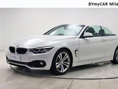 BMW Serie 4 420d Cabrio Sport auto