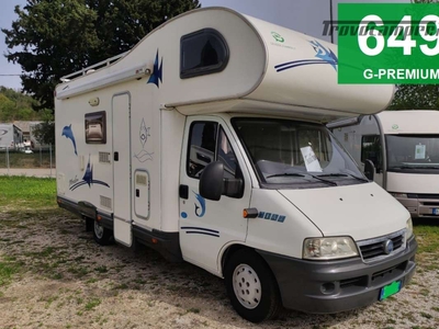 CAMPER ELNAGH DUCATO MANSARDATO 6 POSTI FOTOVOLTAICO CLIMATIZZATORE GENERALI USA