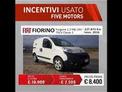 Fiat Fiorino 1.3 MJT 75CV Furgone SX E5+ del 2016 usata a Brindisi