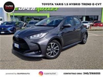 Toyota Yaris 1.5 Hybrid 5 porte Trend del 2020 usata a Vigevano